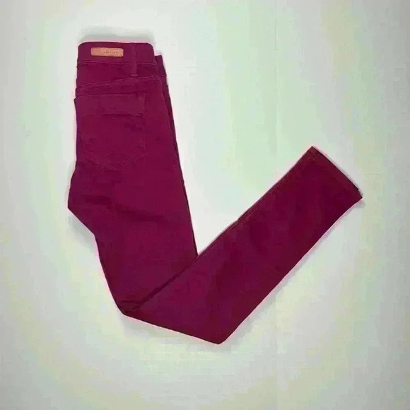 Sanctuary Denim, Anthropologie “The Charmer” Magenta Denim Jeans Size 25 - Picture 1 of 5